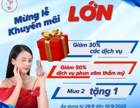 KHUYẾN MÃI LỚN - LỄ QUỐC KHÁNH 02/09